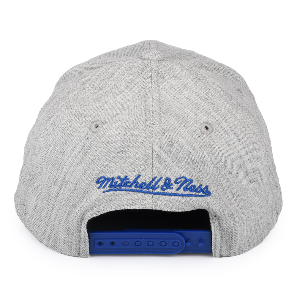 Casquette Snapback NBA Team Heather Stretch L.A. Clippers gris chiné MITCHELL & NESS