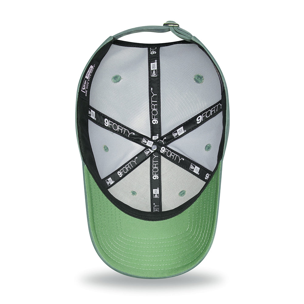 Casquette Femme 9FORTY MLB Velour New York Yankees jade NEW ERA