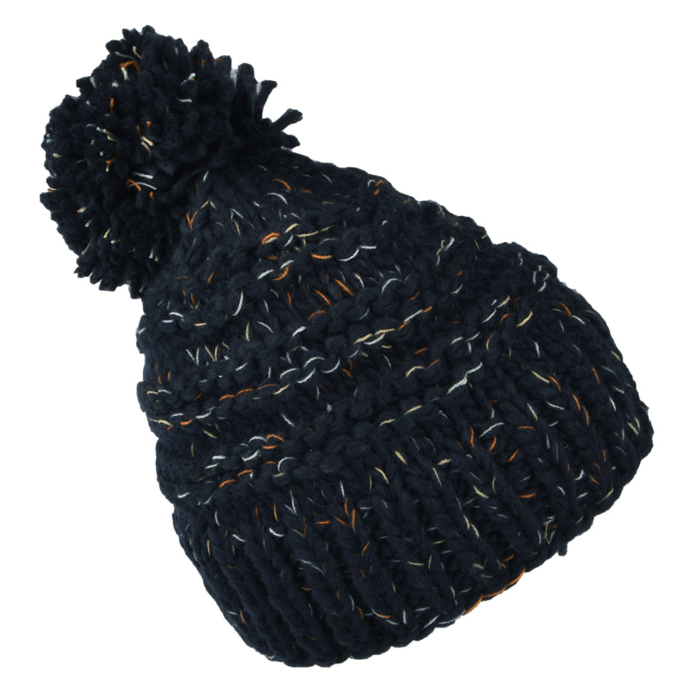 Bonnet à Pompon Jasmin bleu marine BARTS