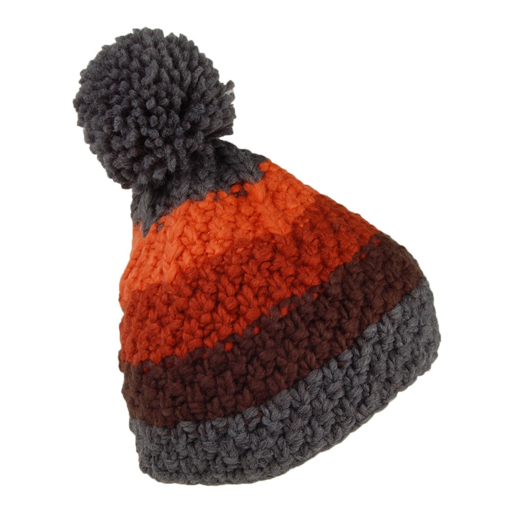 Bonnet à Pompon Sten mélange de gris BARTS