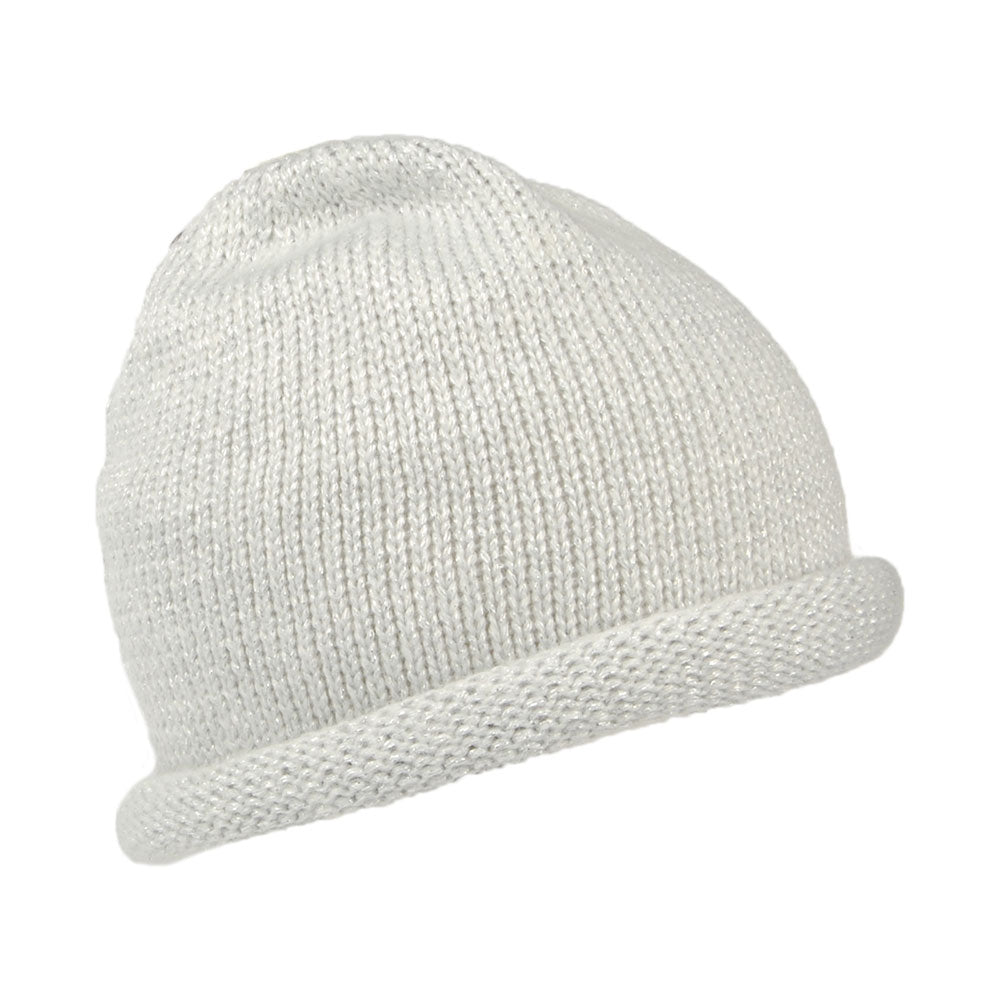 Bonnet Soft Roll Hevenli argenté BARTS