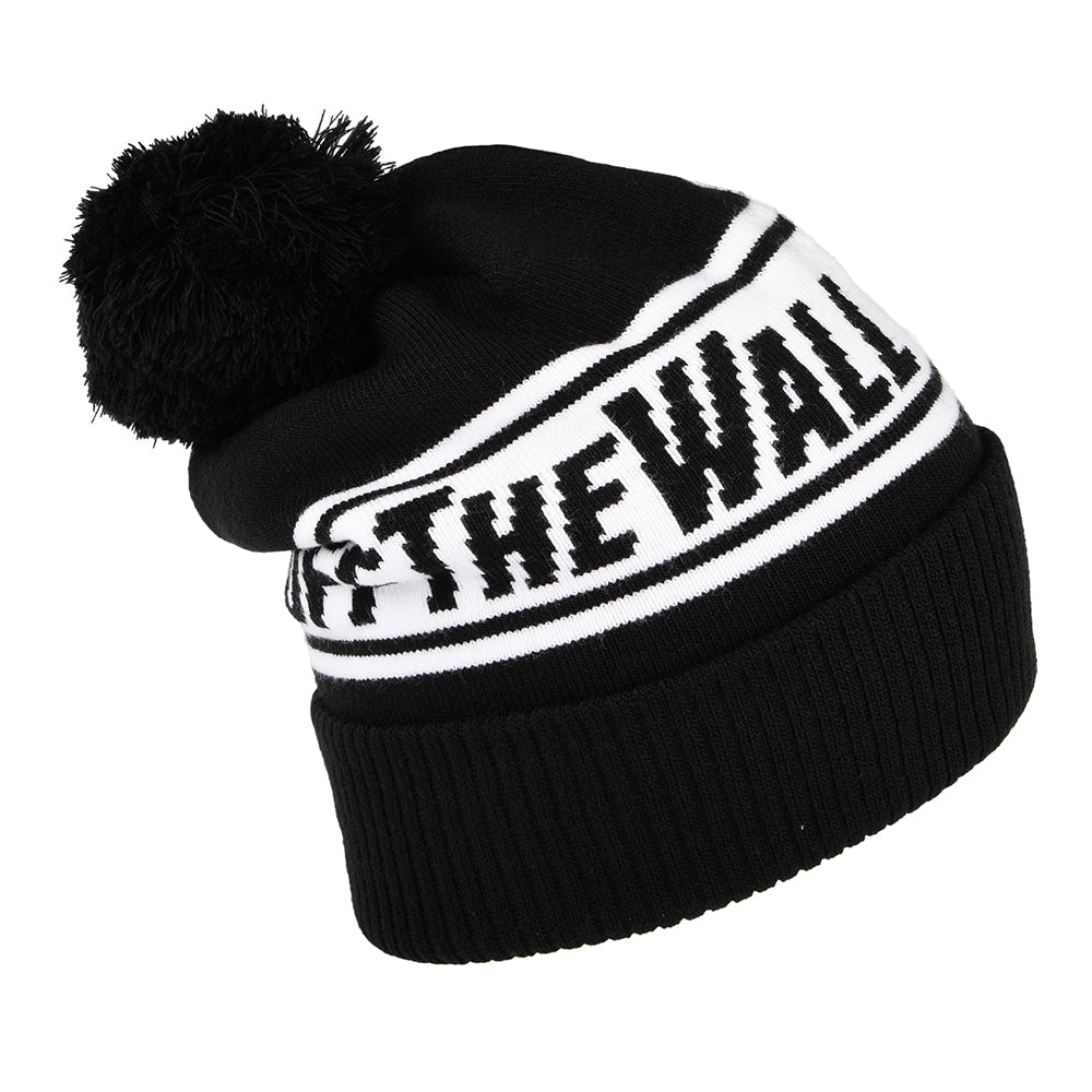 Bonnet à Pompon Off The Wall noir-blanc VANS