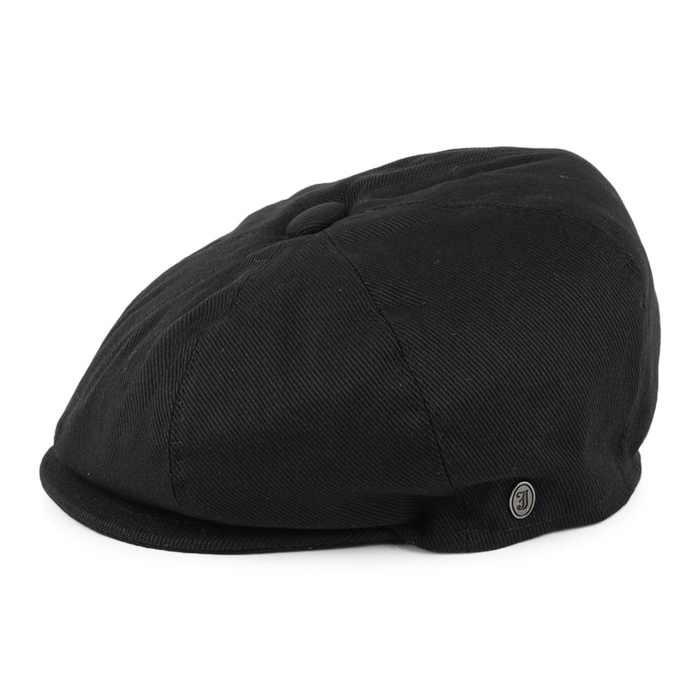Casquette Gavroche en Coton Noir JAXON & JAMES - VENTE EN GROS