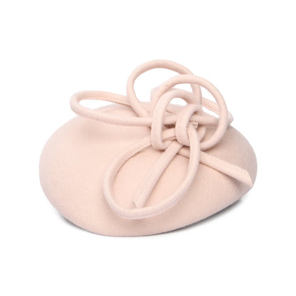 Chapeau Calot en Laine avec Boucles Rosey avoine WHITELEY