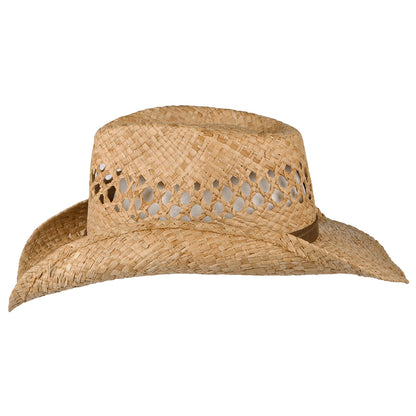 Chapeau de Cowboy en Raphia Ventilé Rifterson naturel STETSON