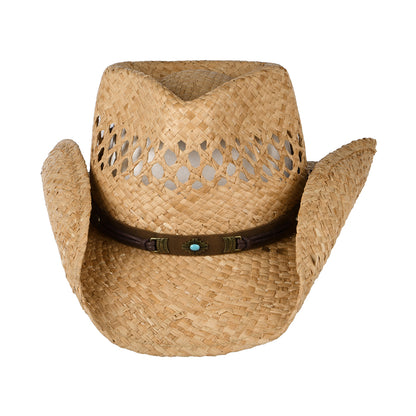 Chapeau de Cowboy en Raphia Ventilé Rifterson naturel STETSON