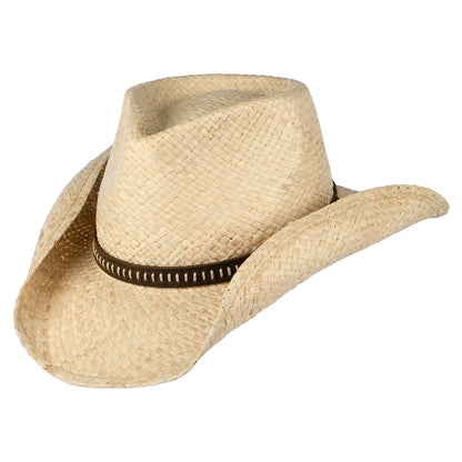 Chapeau de Cowboy Western en Raphia Fair Oaks naturel STETSON