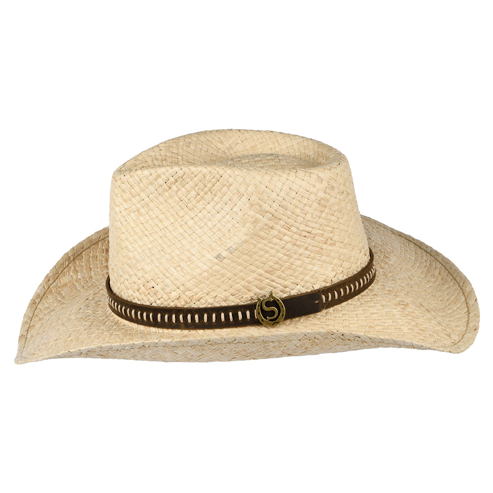 Chapeau de Cowboy Western en Raphia Fair Oaks naturel STETSON
