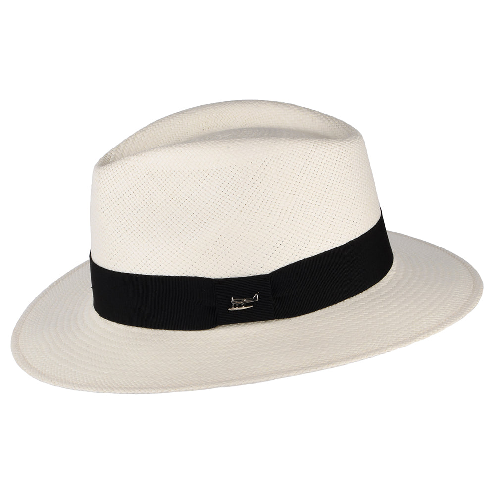 Chapeau Fedora Panama Sandown décoloré WHITELEY