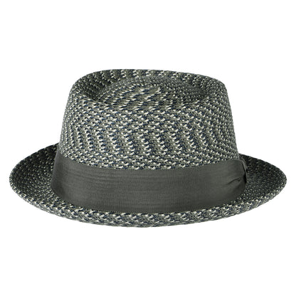 Chapeau Pork Pie Waits mélange de gris BAILEY