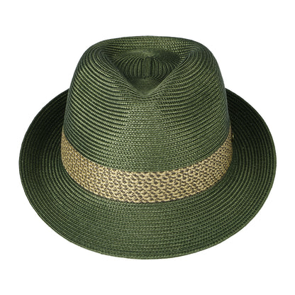 Chapeau Trilby Milan olive FAILSWORTH