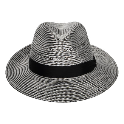 Chapeau Fedora Eli mélange de noirs BAILEY