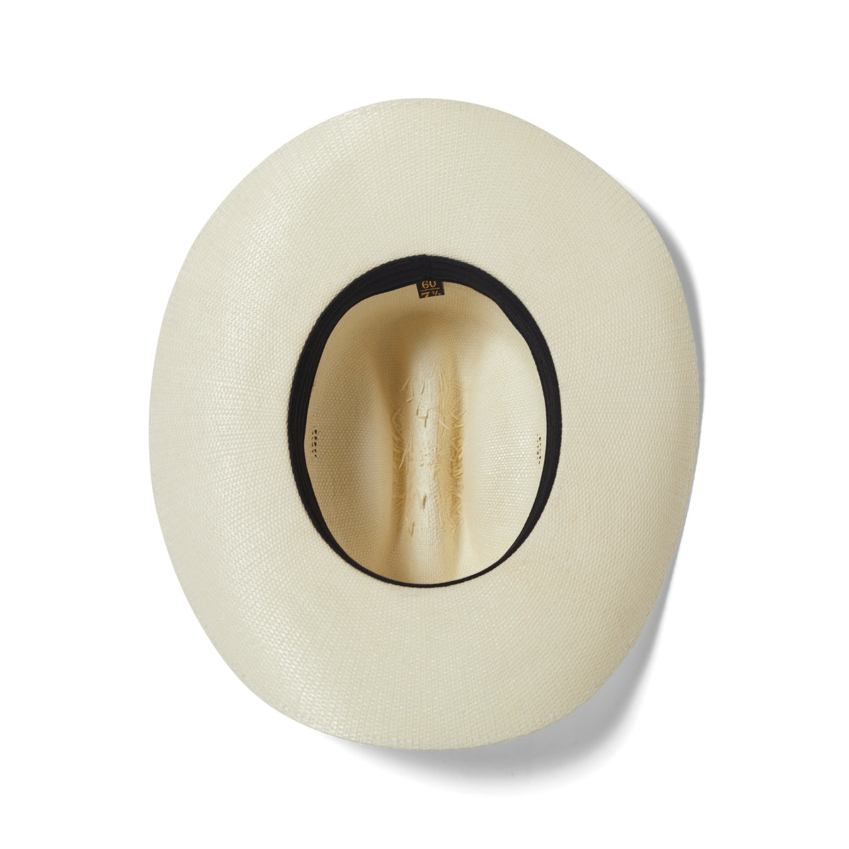 Chapeau de Cowboy en Paille Toyo Laredo ivoire BRIXTON