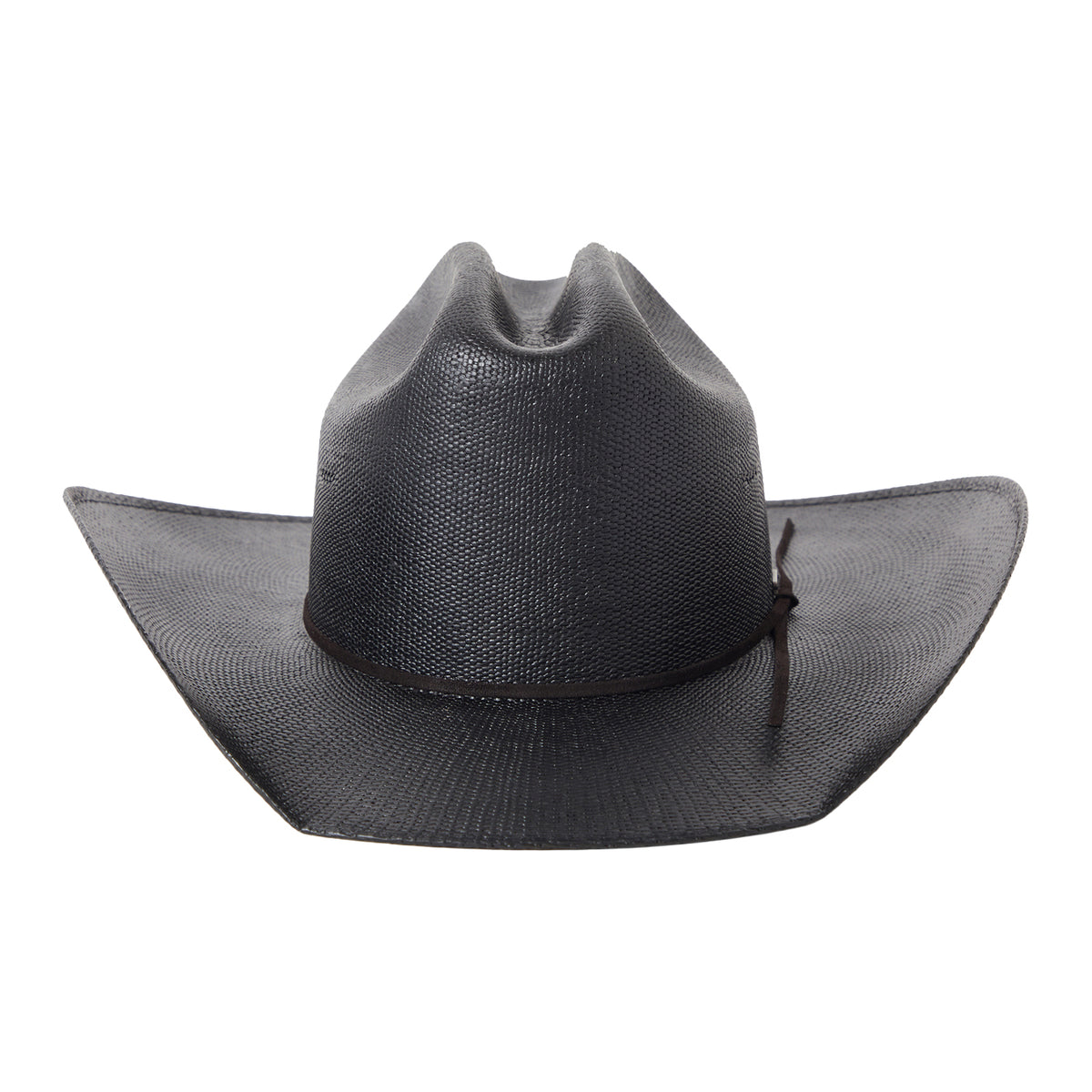 Chapeau de Cowboy en Paille Toyo Laredo noir BRIXTON