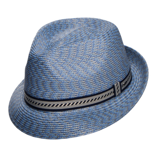Chapeau Trilby Mannes bleu ciel BAILEY