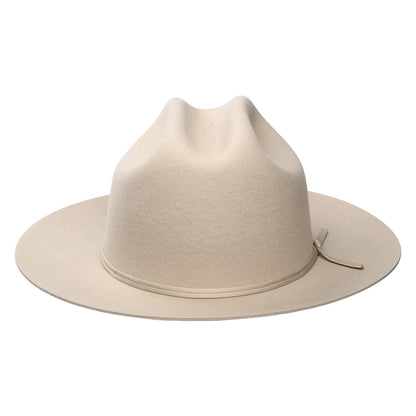Chapeau de Cowboy Western en Feutre de Laine et Cachemire Ten Sleep beige clair STETSON