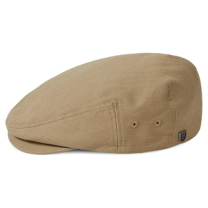 Casquette Plate Légère à Chevrons Hooligan khaki-sable BRIXTON