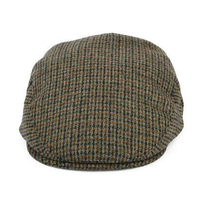 Casquette Plate en Laine Mélangée Worcester olive FAILSWORTH