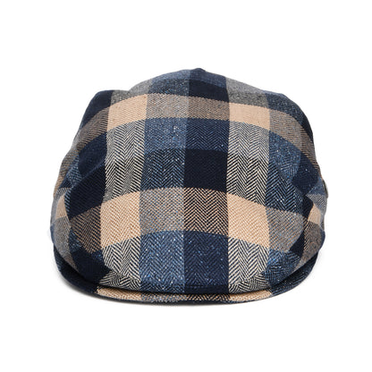 Casquette Plate Été en Soie et Coton Patchwork bleu-multi CITY SPORT