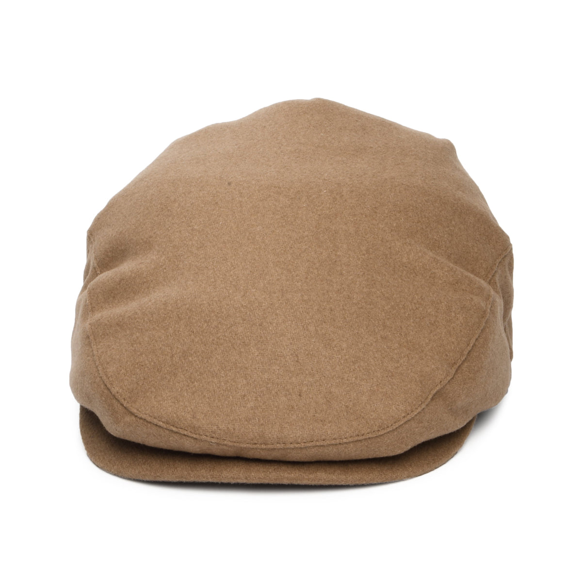Casquette Plate Hooligan en Laine Melton camel BRIXTON