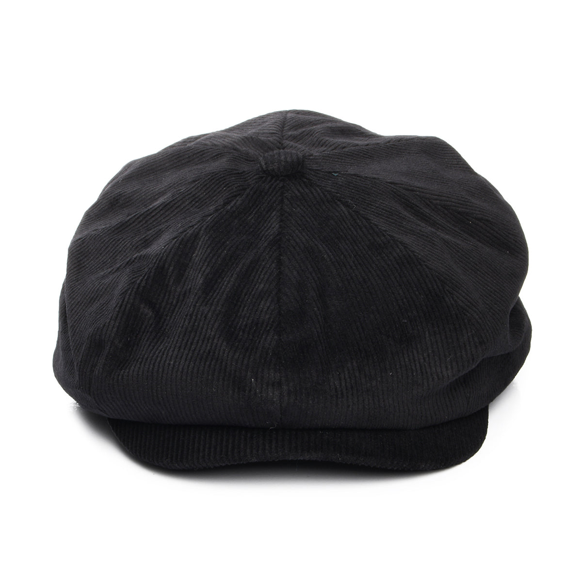 Casquette Gavroche Ample en Velours Côtelé Brood noir BRIXTON
