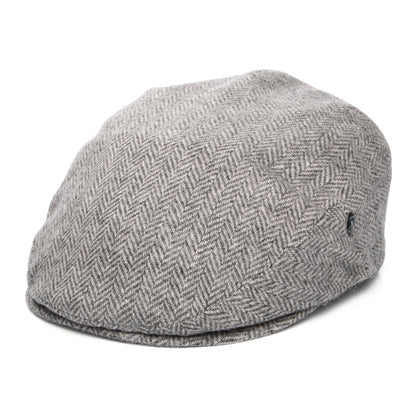 Casquette Plate en Laine Mérinos Bio Hydrofuge gris clair CITY SPORT