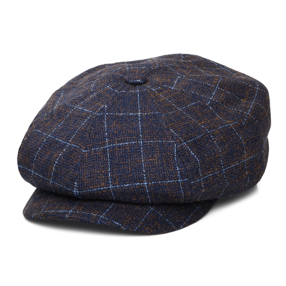 Casquette Gavroche à Carreaux Tru bleu-multi BAILEY