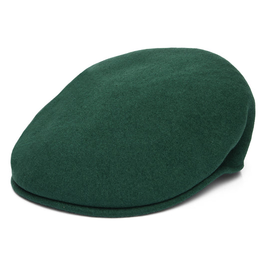 Casquette Plate en Laine 504 émeraude KANGOL