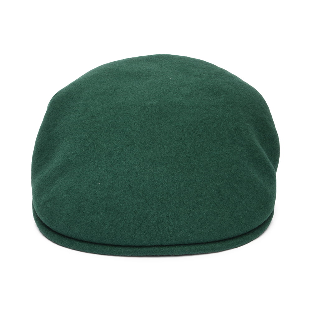 Casquette Plate en Laine 504 émeraude KANGOL