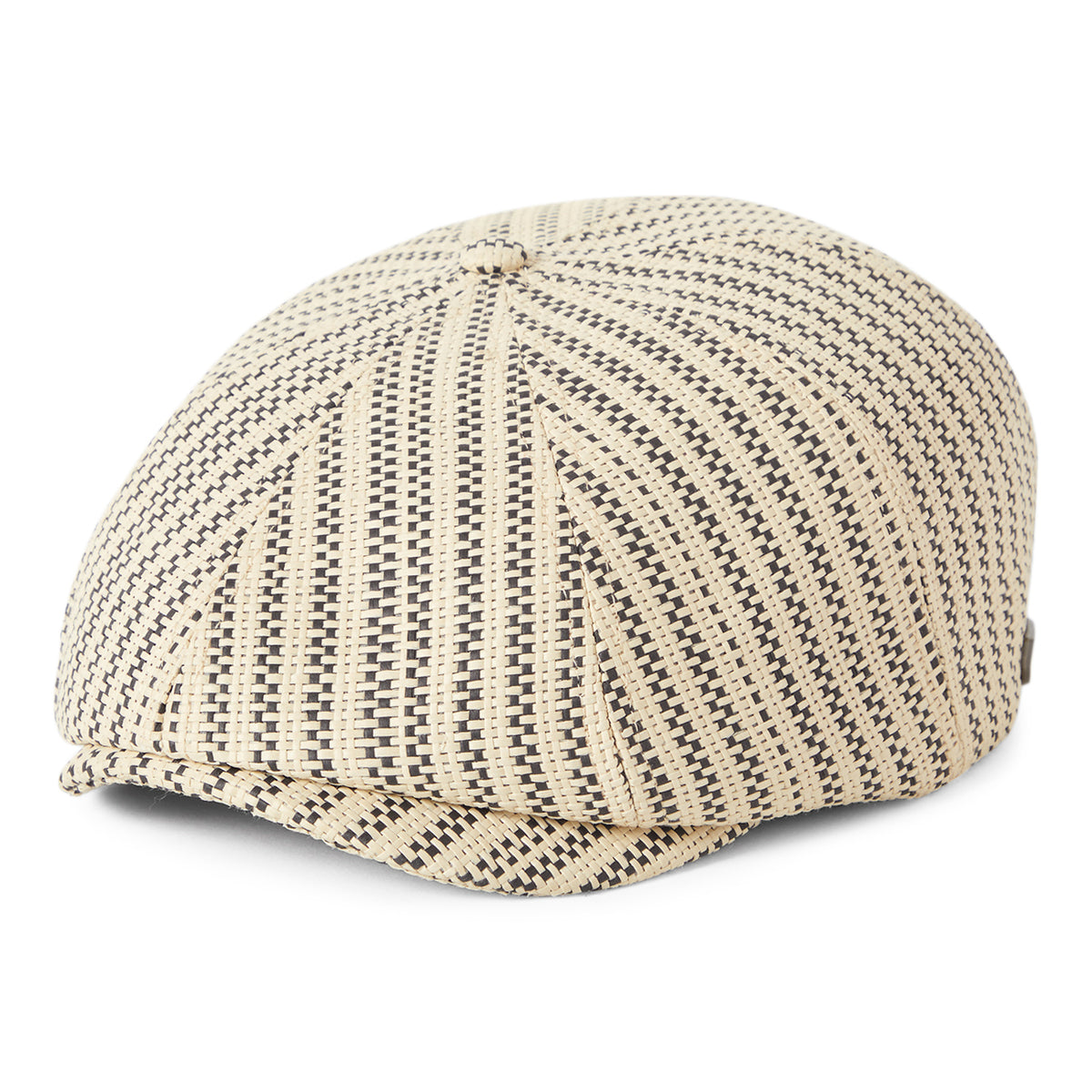 Casquette Gavroche Légère en Paille Brood naturel-noir BRIXTON