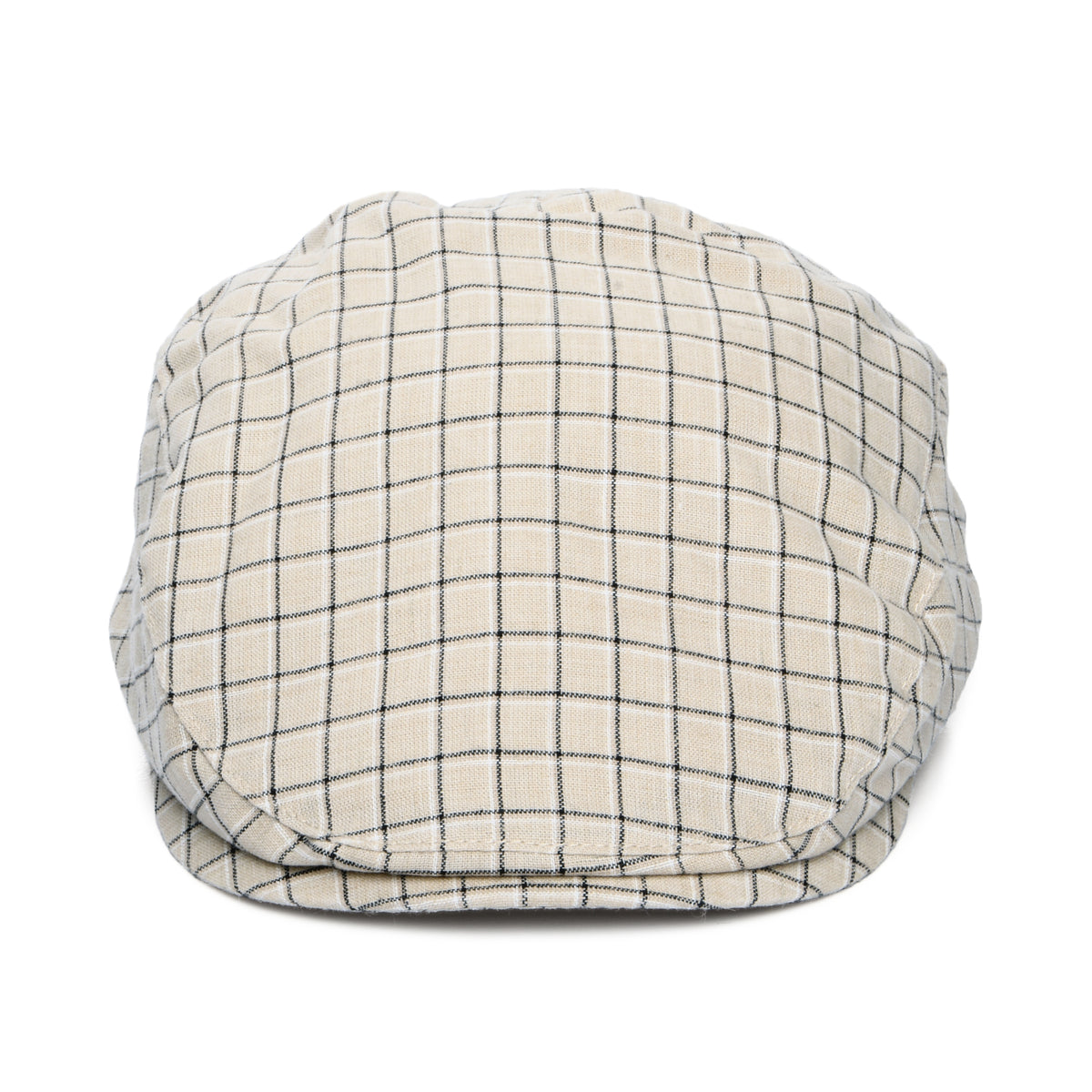 Casquette Plate en Coton et Lin Liam beige BAILEY