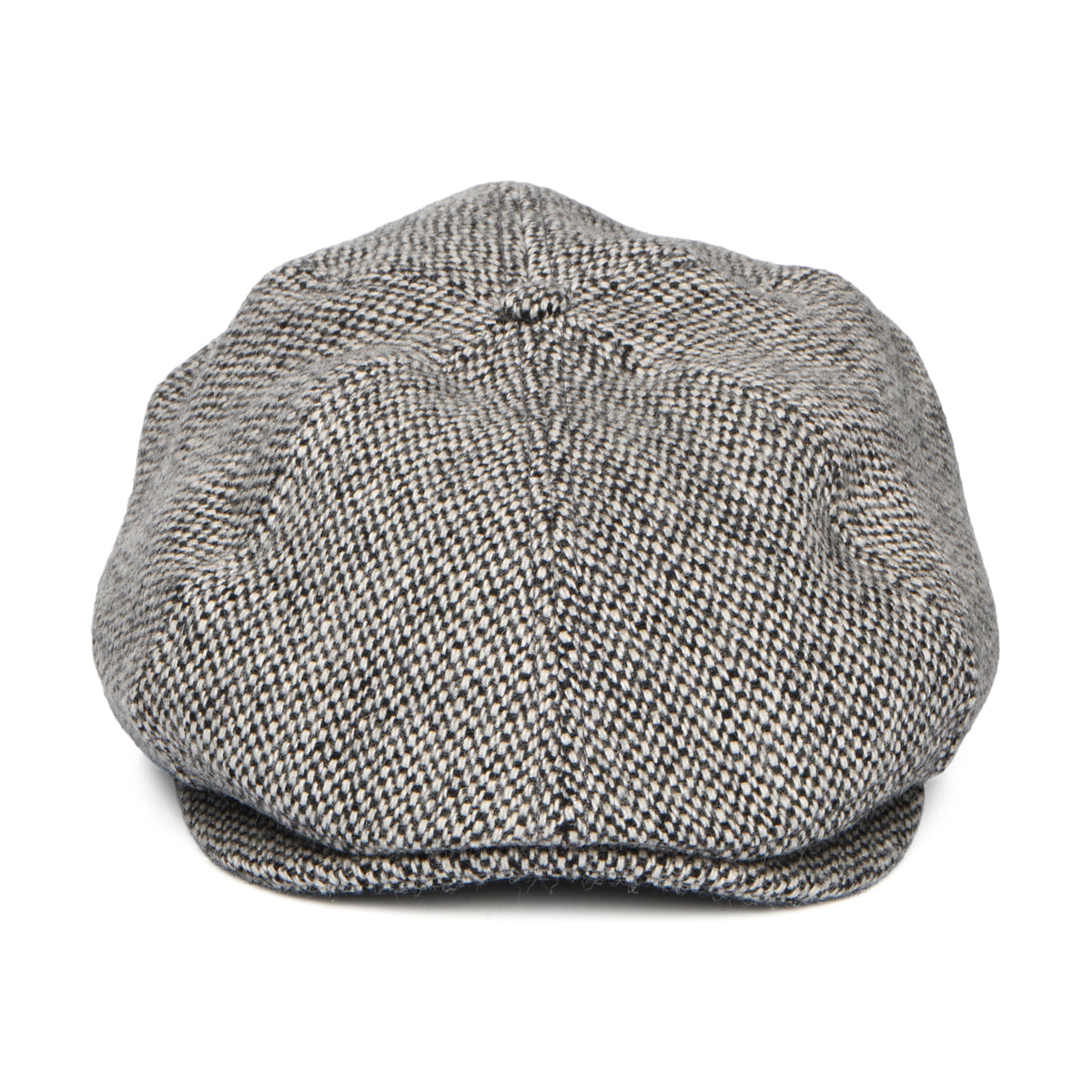 Casquette Gavroche en Laine Mélangée Jamaica gris chiné BARTS