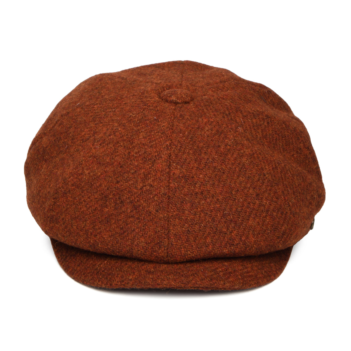 Casquette Gavroche en HARRIS TWEED Carloway rouille FAILSWORTH