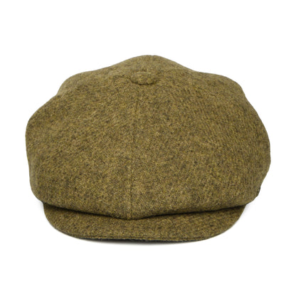 Casquette Gavroche en HARRIS TWEED Carloway mousse FAILSWORTH