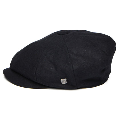 Casquette Gavroche en Melton Italien Gino bleu marine FAILSWORTH