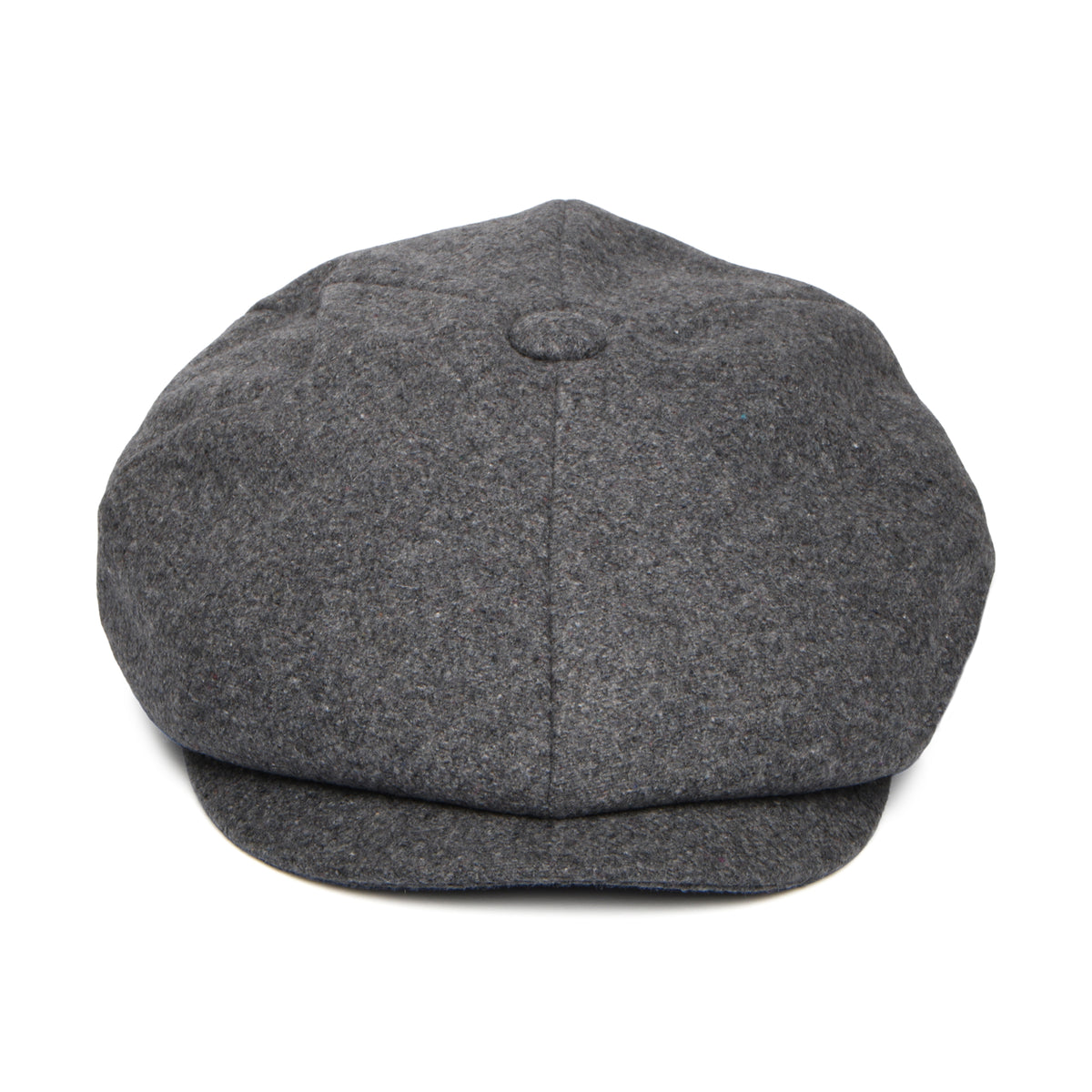 Casquette Gavroche en Melton Italien Gino gris FAILSWORTH