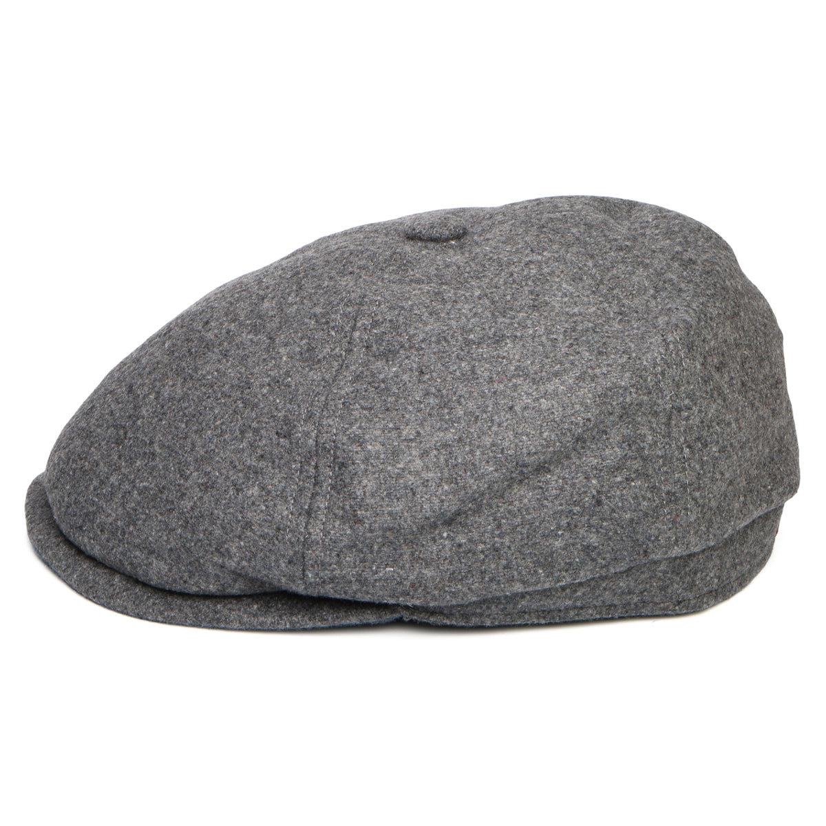 Casquette Gavroche en Melton Italien Hudson gris FAILSWORTH
