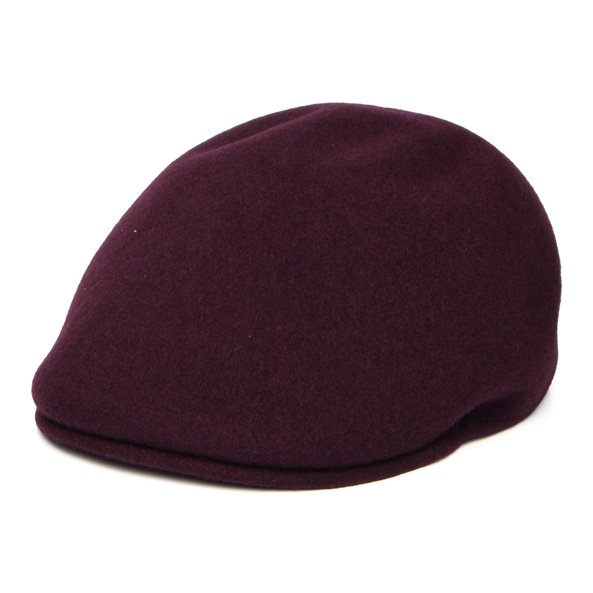 Casquette Plate en Laine 507 Seamless vin foncé KANGOL