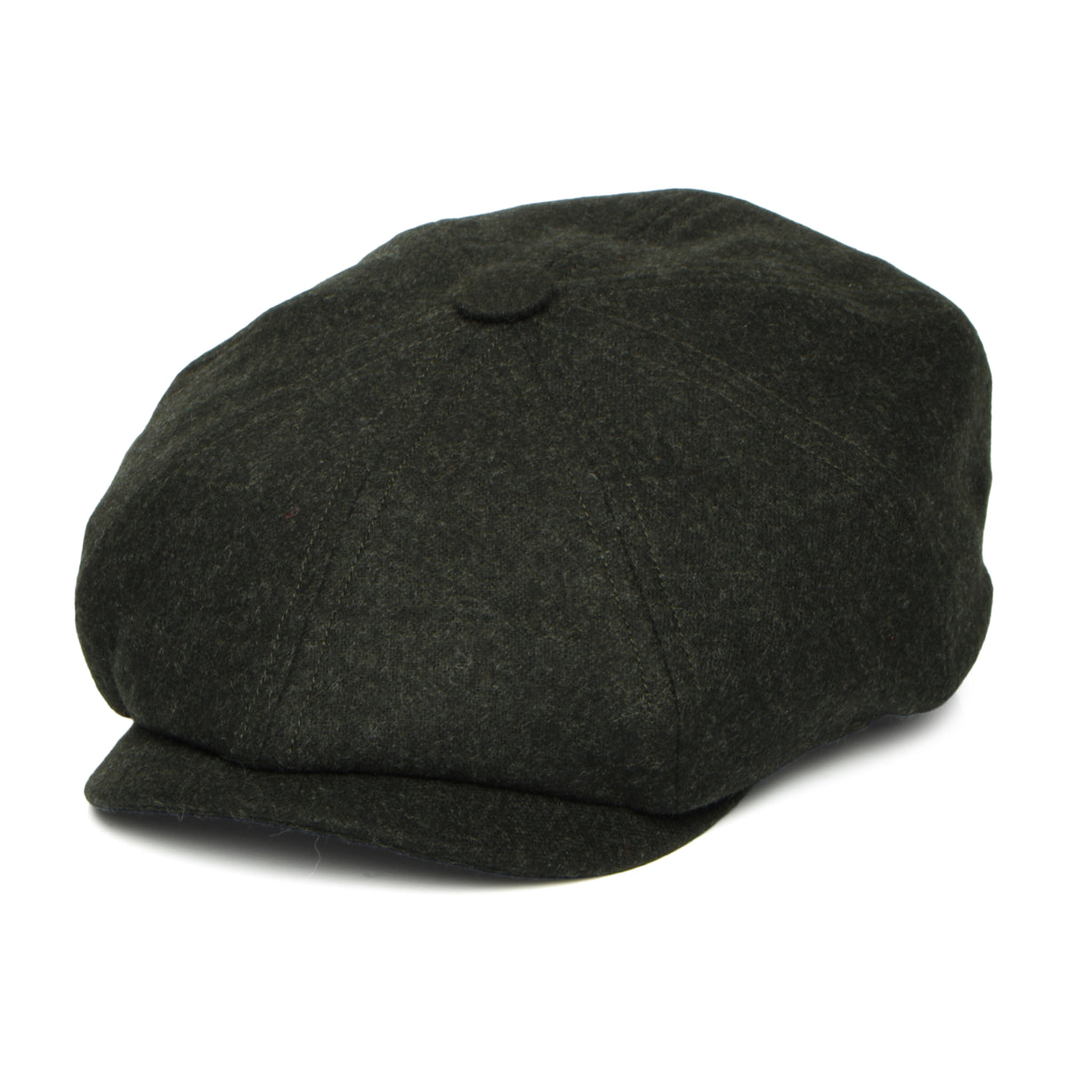 Casquette Gavroche en Laine Loden Brooklyn mousse CHRISTYS