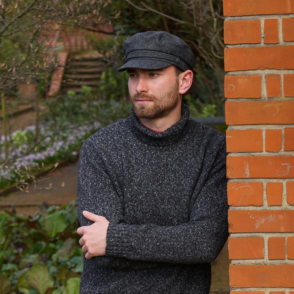 Casquette de Marin à Chevrons anthracite JAXON & JAMES