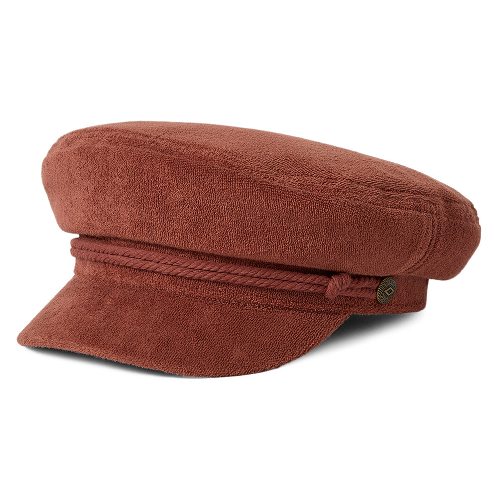 Casquette de Marin en Tissu Éponge ocre BRIXTON