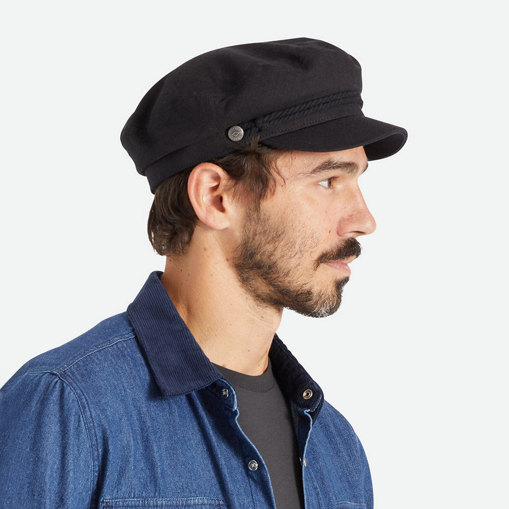 Casquette de Marin Fiddler noir BRIXTON