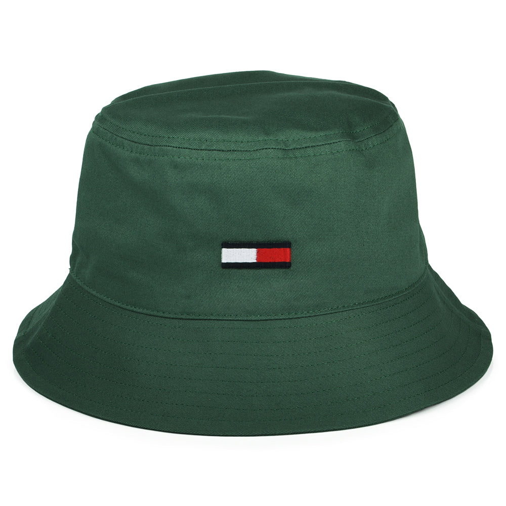 Chapeau Bob en Coton Bio TJM Flag sauge TOMMY HILFIGER
