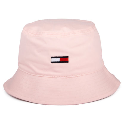 Chapeau Bob en Coton Bio TJW Flag rose clair TOMMY HILFIGER