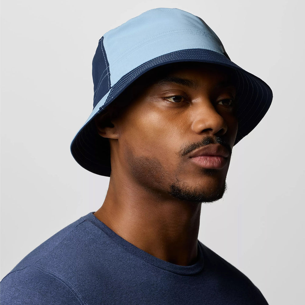 Chapeau Bob Hydrofuge Trek II bleu-bleu marine COLUMBIA