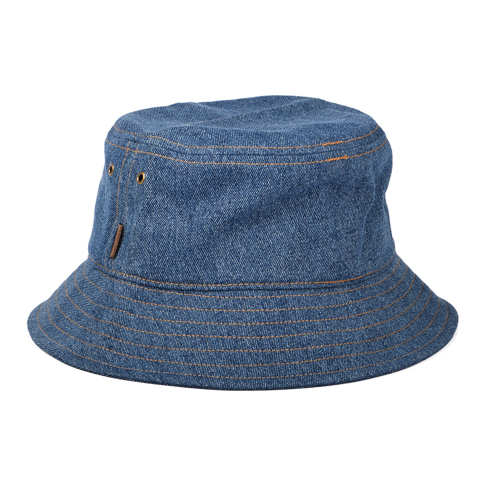 Chapeau Bob en Toile de Coton Heritage denim TIMBERLAND