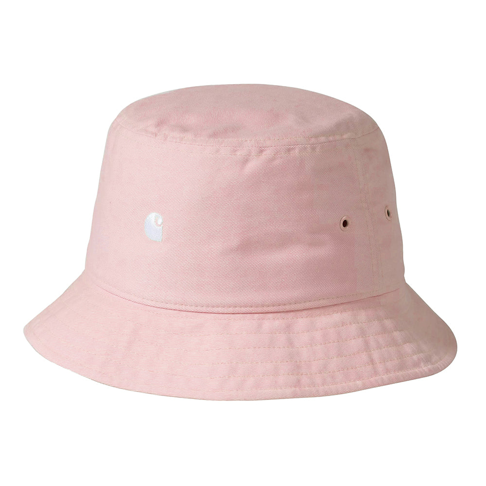 Chapeau Bob en Coton Sergé Madison Logo rose clair CARHARTT WIP