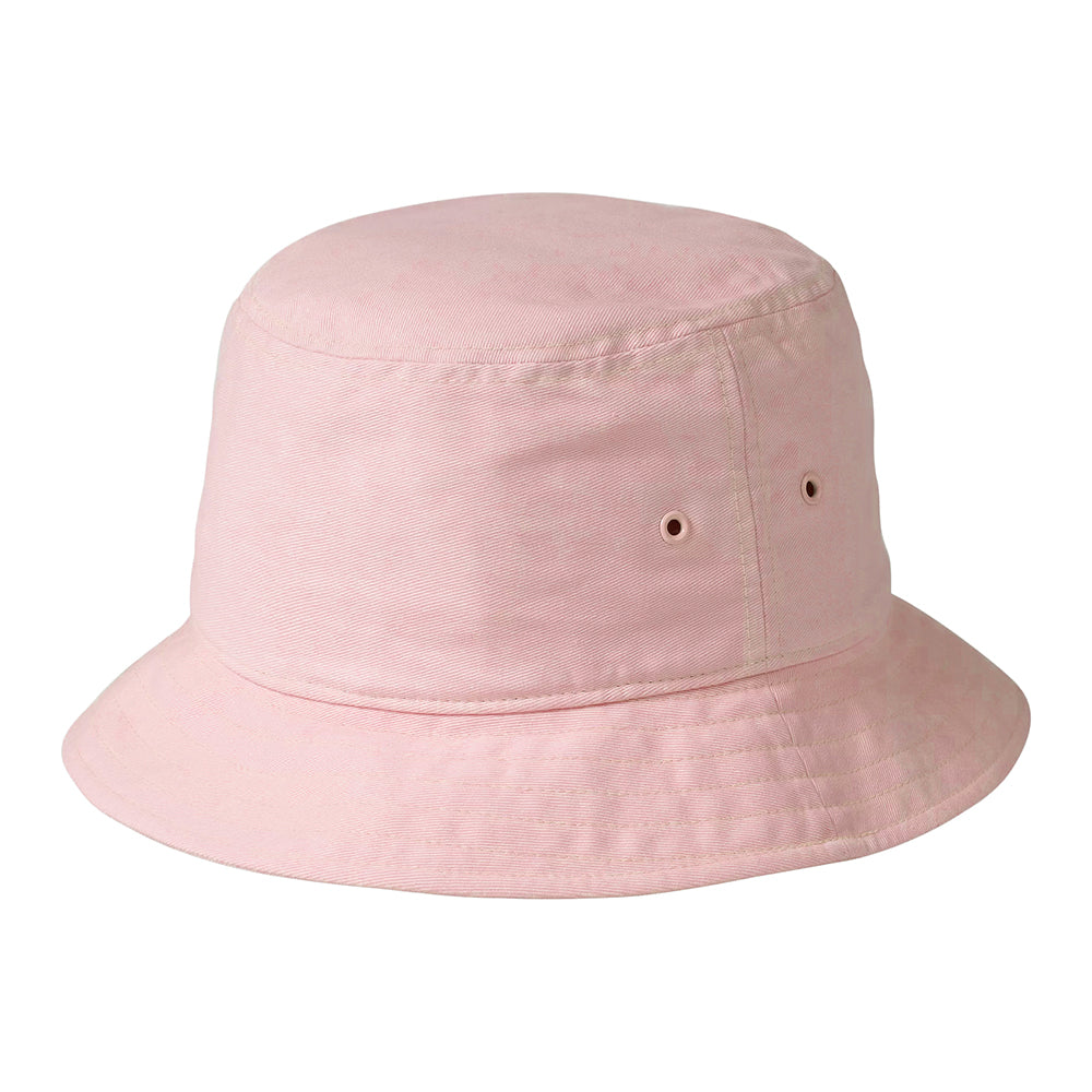 Chapeau Bob en Coton Sergé Madison Logo rose clair CARHARTT WIP