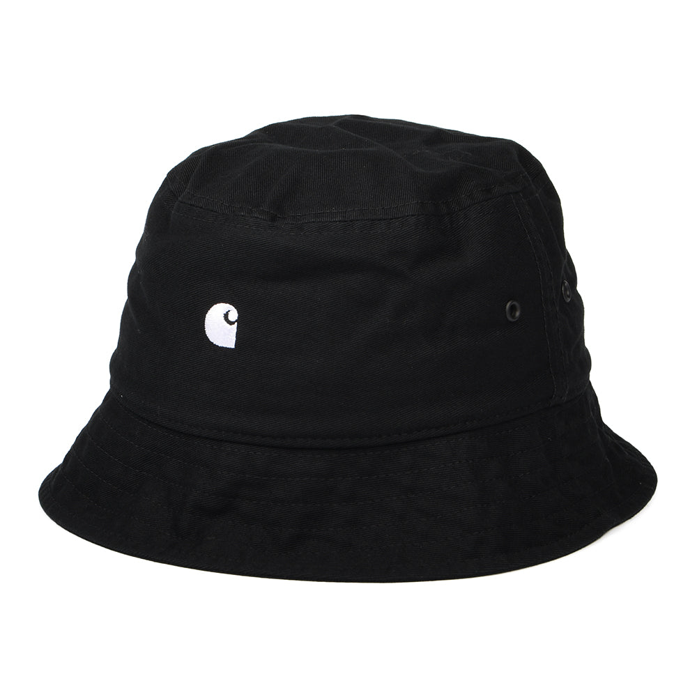Chapeau Bob en Coton Sergé Madison Logo noir CARHARTT WIP