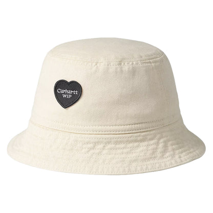 Chapeau Bob en Coton Sergé Coeur Drewe naturel CARHARTT WIP